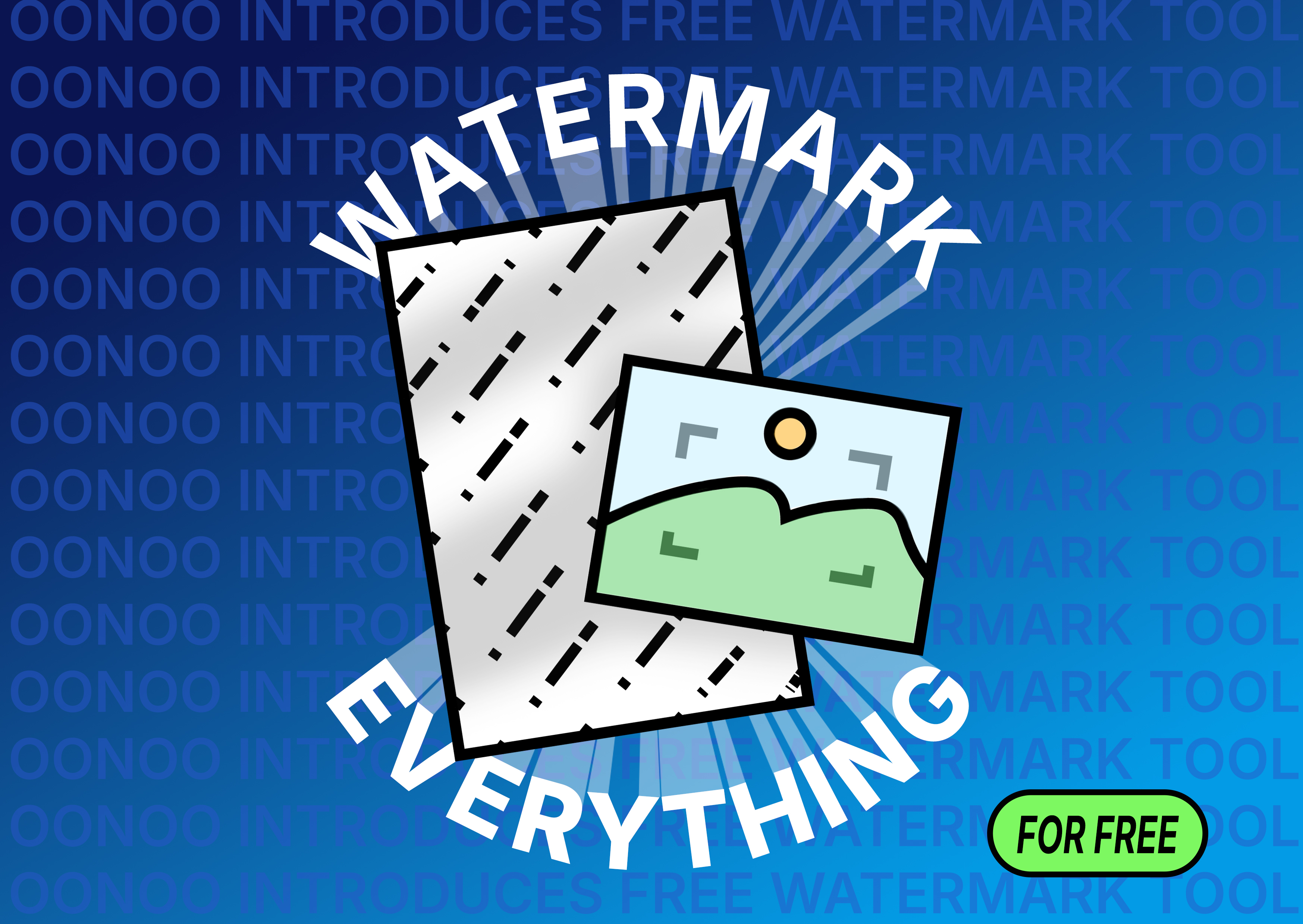 OONOO launches free watermark tool (and why)